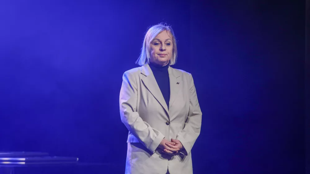 Greta Metka Barbo &Scaron;kerbinc, generalna direktorica Zavoda RS za zaposlovanje.26.3.2026 - ZLATA NIT 2026, SLAVNOSTNA RAZGLASITEVFoto: Luka Cjuha
