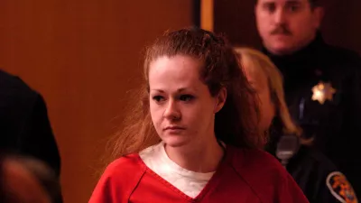 A picture taken on December 4, 2007 shows death row inmate Christa Pike entering a Knox County Criminal Court in Knoxville, Tennessee, US., obtained by Reuters on September 30, 2026. J. Miles Cary/ Knoxville News Sentinel/USA TODAY NETWORK via REUTERS NO RESALES. NO ARCHIVES. MANDATORY CREDIT.