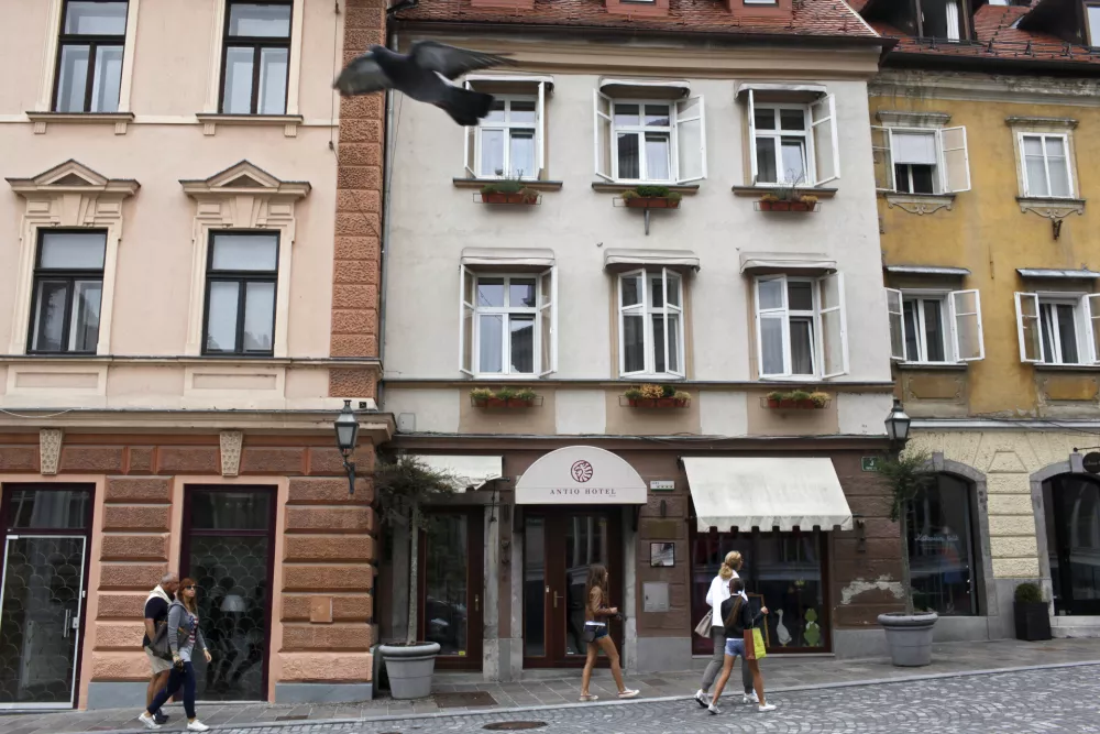 Antiq Hotel, Gornji Trg 3 v stari Ljubljani- ljubljanski hoteli, Ljubljana     //FOTO: Jaka Gasar