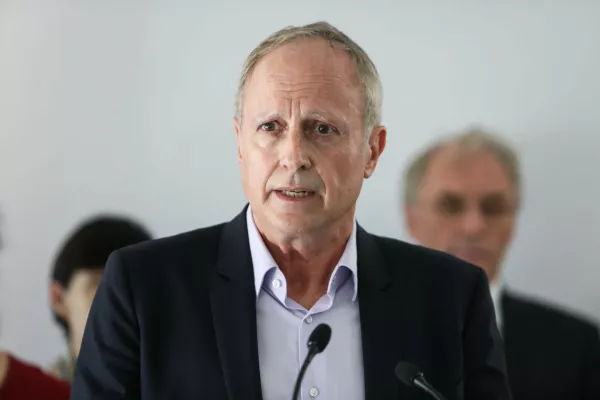 13.10.2026. Predstavitev kandidata SDS za župana Ljubljane. Ale&scaron; Vrhovec.