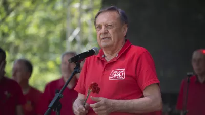 Zoran Janković01.05.2025 Praznovanje 1. maja, praznika dela na Rožniku - tradicionalna prvomajska proslavaFOTO: Nik Erik Neubauer