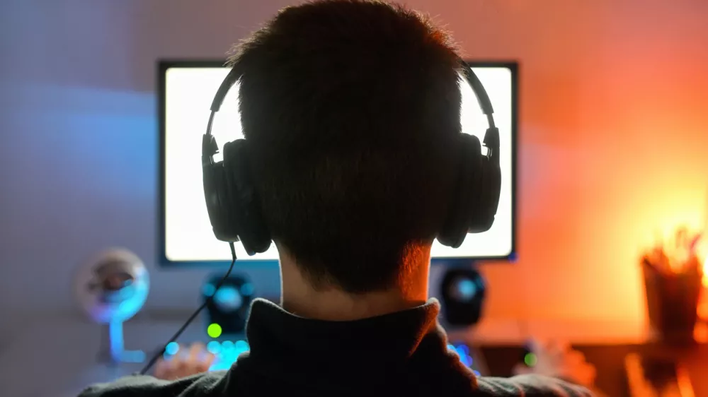 Young Man Playing A Video Game shoot from Behind / Foto: Jordachelr Getty Images