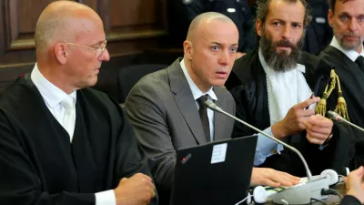 Pred sodnika stopil Ukrajinec, obtožen sabotaže na plinovodu Severni tok