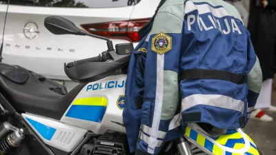 11.7.2025 - policija, nadzor prometa, lahka motorna vozila, skuter, moped, varnost v prometruFoto: Luka Cjuha
