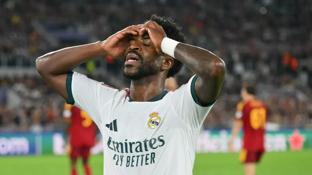 Roma, Real Madrid, Vinicius Junior, nogomet. liga prvakov, champions league