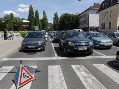 05.06.2025 - Simbolična fotografija Policija - prometna nesreča - policijski trakFoto: Luka Cjuha