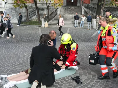 16.10.2026. Svetovni dan oživljanja. Praktična predstavitev.