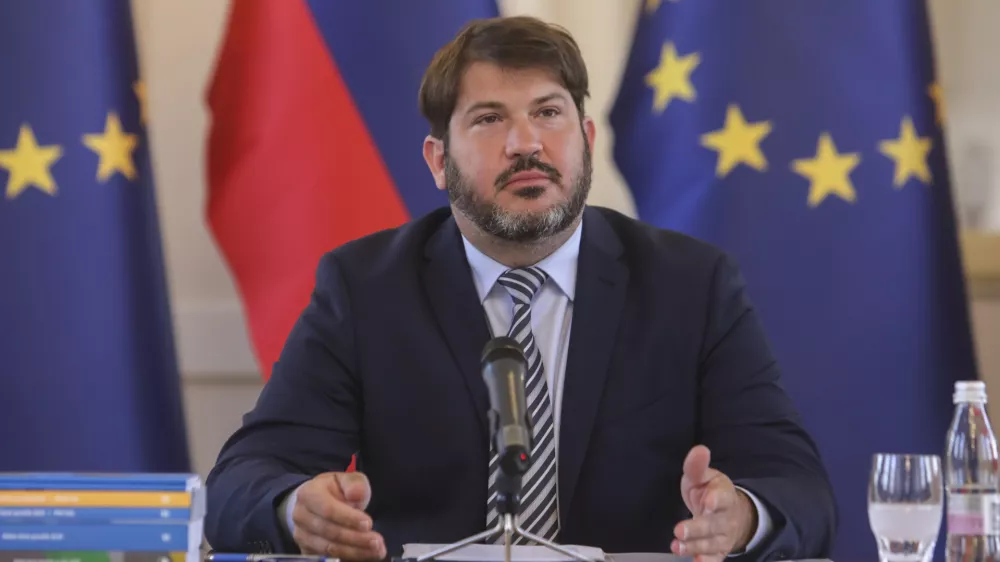 kandidat za zagovornika načela enakosti Miha Lobnik- 30.06.2021 - predstavitev kandidatov, ki jih predsednik republike Borut Pahor predlaga državnemu zboru v imenovanje //FOTO: Jaka Gasar