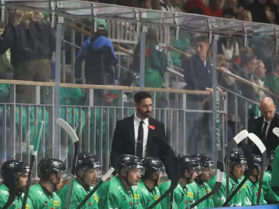 25.9.2026 - hokej -Olimpija - KAC Celovec v mednarodni ligi Icehl.Foto: Luka Cjuha
