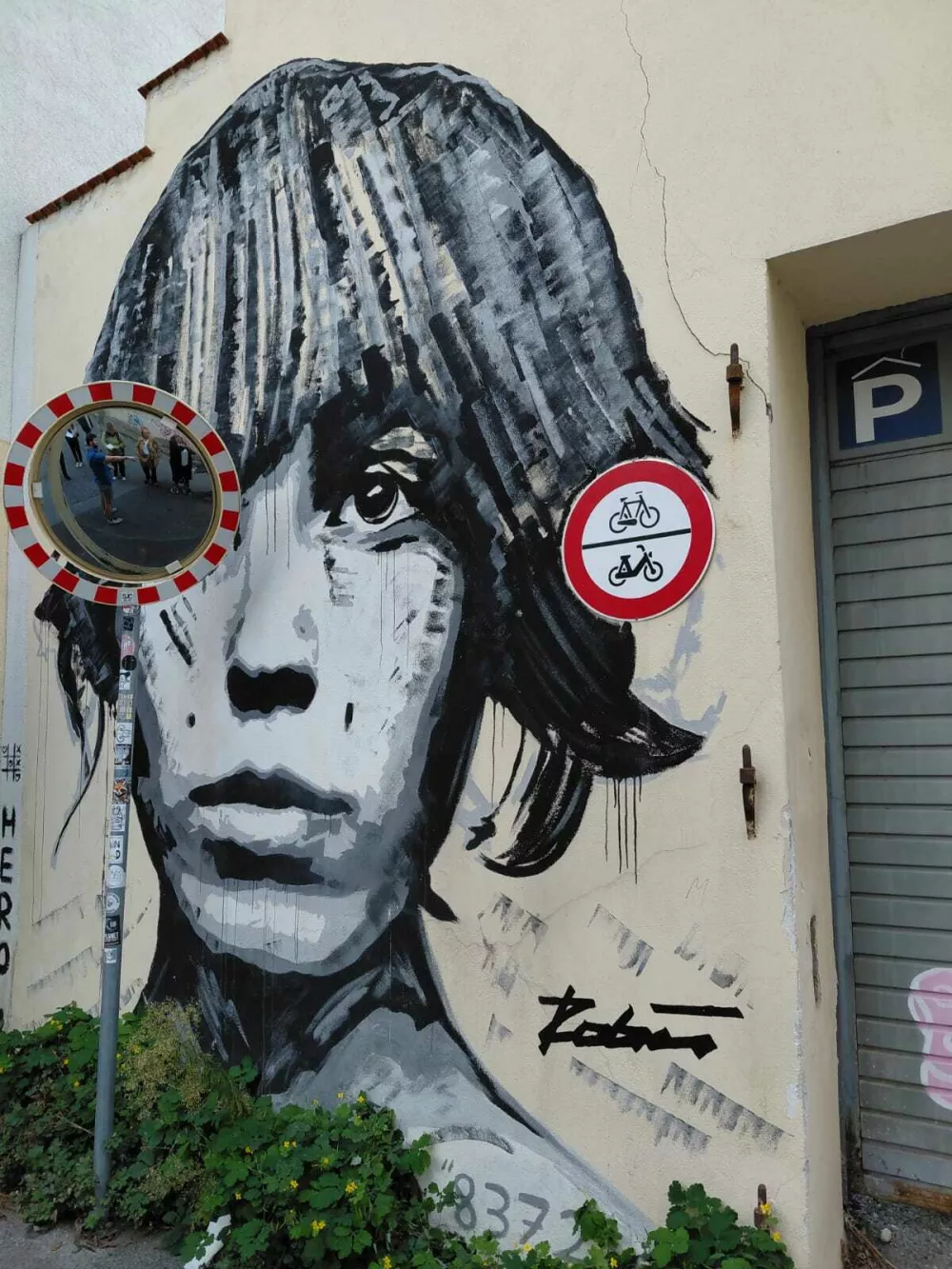 Gradec, mural Srebrenica