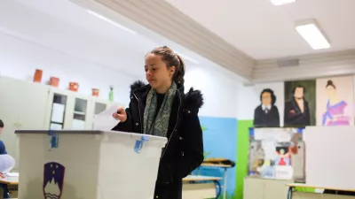 - Osnovna &scaron;ola Komenda Moste- 04.12.2022 - Lokalne volitve 2022 - drugi krog - volitve župana //FOTO: Bojan Veliknja