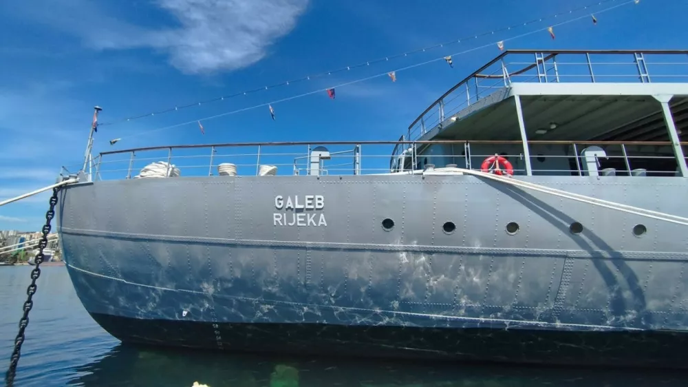 ladja Galeb Reka Titova rezidenca / Foto: Katja Gle&scaron;čič 