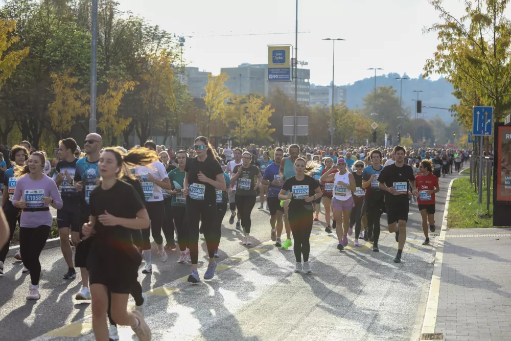 17.10.2026 - 30. Ljubljanski maraton - Ljubljana maraton - sobotav- 10 km tekFoto: Luka Cjuha