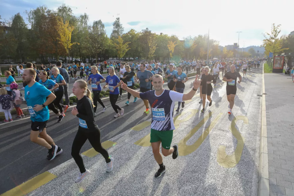 17.10.2026 - 30. Ljubljanski maraton - Ljubljana maraton - sobotav- 10 km tekFoto: Luka Cjuha