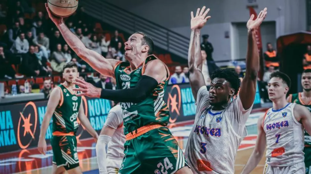 Ko&scaron;arkarji Olimpije so dosegli pomembno zmago za samozavest. Foto: ABA