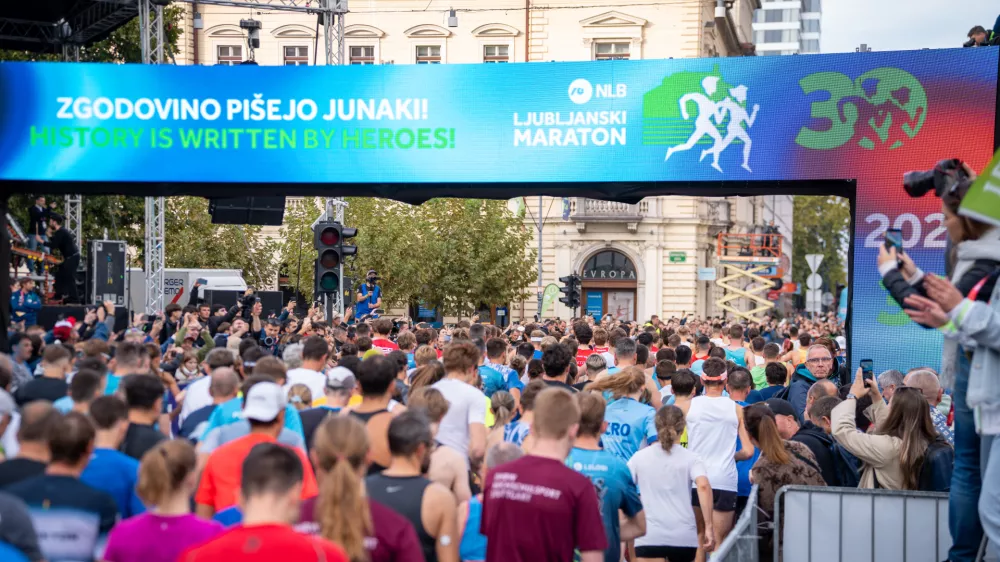 Ljubljana.30. Ljubljanski maraton.