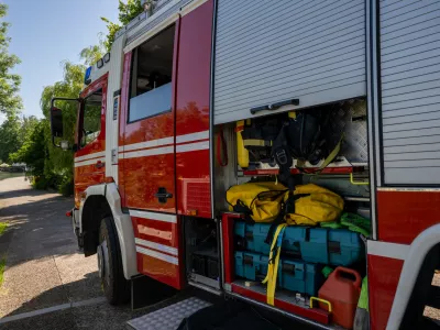 Gasilci so imeli polne roke dela. Slika je simbolična.