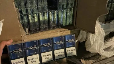 Pri Lendavi so odkrili nezakonito proizvodnjo cigaret.
