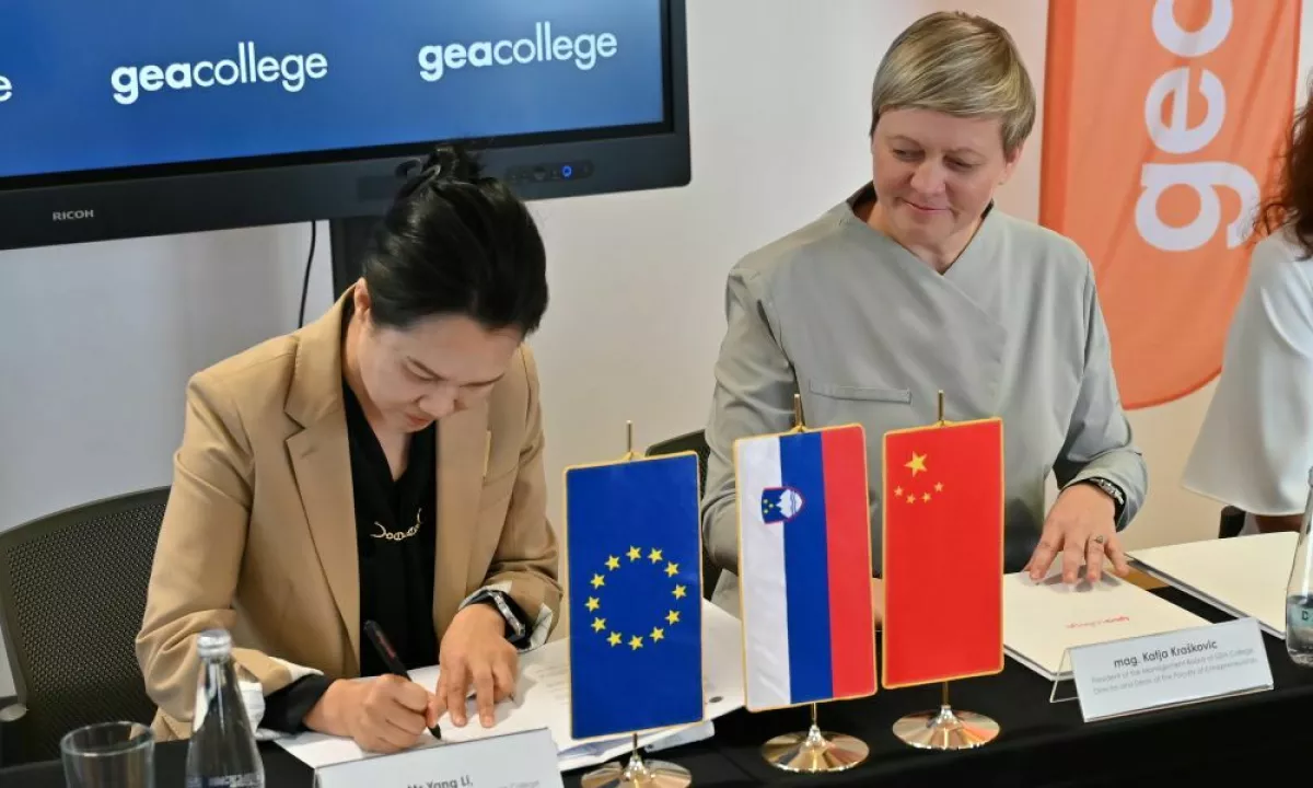 Gea college sklenil partnerstvo s kitajci, študentom se odpirajo nove možnosti