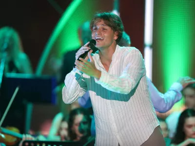 29.7.2026., Vela Luka - U spomen na Olivera Dragojevica odrzan je koncert Trag u beskraju. Photo: Zvonimir Barisin/PIXSELL