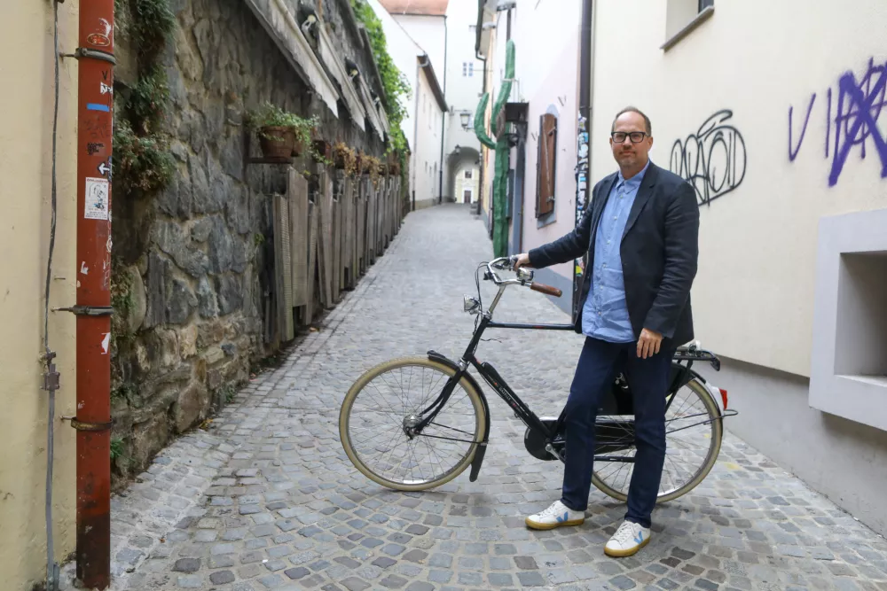 Tomaž Klip&scaron;teter novinar Dnevnik 1.10.2026 -- Maribor mesto - Foto: Luka Cjuha​ / Foto: Luka Cjuha
