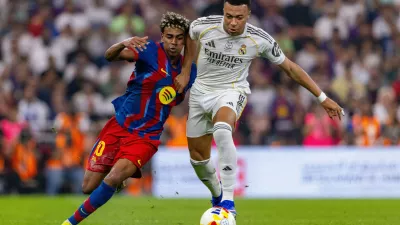 Lamine Yamal, Kylian Mbappe, barcelona, real, El Clásico, nogomet