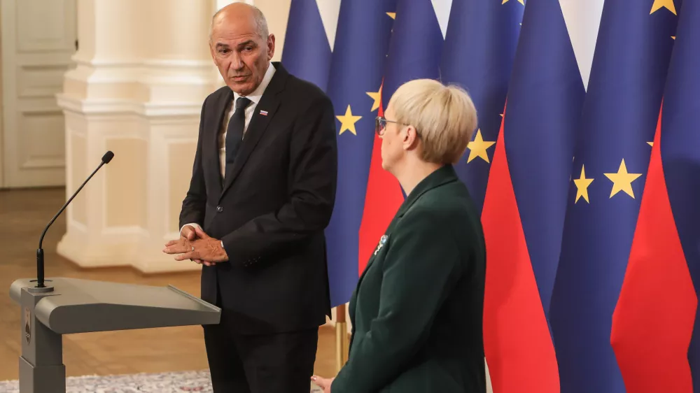 - Janez Ivan Jan&scaron;a, Predsednik Vlade RS,- Nata&scaron;a Pirc Musar, Predsednica RS,- 17.06.2026. Sprejem 16. Vlade Republike Slovenije pri Predsednici Republike Slovenije Nata&scaron;i Pirc Musar.//FOTO: Bojan Velikonja