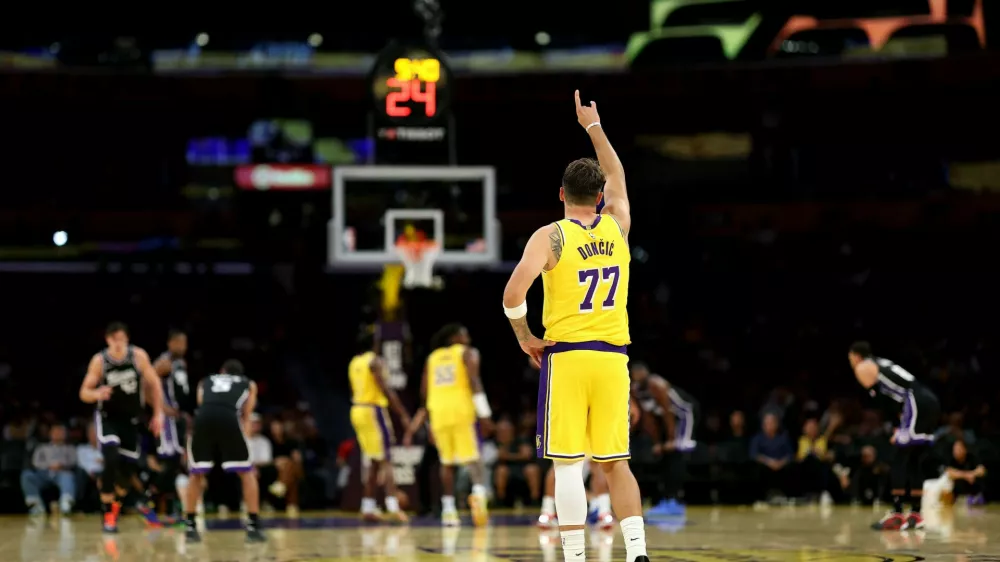 luka doncic, los angeles lakers, ko&scaron;arka