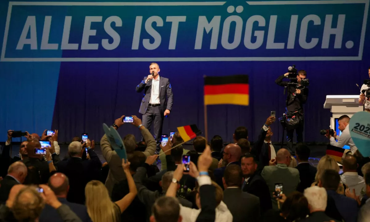 AfD-jeva notranja korespondenca v središču domnevnega hekerskega napada