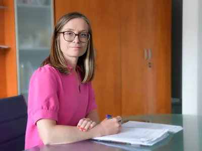 Ana Vodičar, direktorica Področja za odločanje o pravicah in za medicinske pripomočke Zavoda za zdravstveno zavarovanje Slovenije.