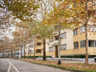 01.12.2025., Jarunska ulica, Zagreb - Zgrada u kojima stanove ima Ozana Krasic, supruga uhicenog Dragana Krasica. Photo: Luka Antunac/PIXSELL