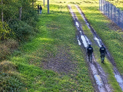 Poljsko - ruska meja, poljska meja, Rusija, Poljska, mejna policija, mejna stražaFoto: Poljska obmejna straža