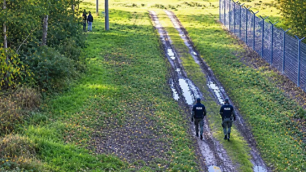 Poljsko - ruska meja, poljska meja, Rusija, Poljska, mejna policija, mejna stražaFoto: Poljska obmejna straža