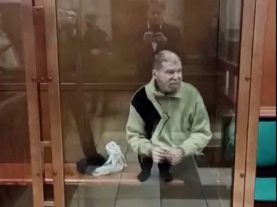 US citizen Stephen Hubbard, accused of serving as a mercenary for Ukraine against Russia in the course of a military conflict, appears in a court hearing, in Moscow, Russia October 7, 2024, in this still image from archive video.  Moscow City Court/Handout via REUTERS  THIS IMAGE HAS BEEN SUPPLIED BY A THIRD PARTY. MANDATORY CREDIT.