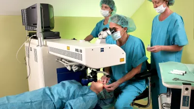 oftalmolog, laserska operacija, oči, dioptrija, Irman / Foto: Arhiv Očesnega Centra Irman