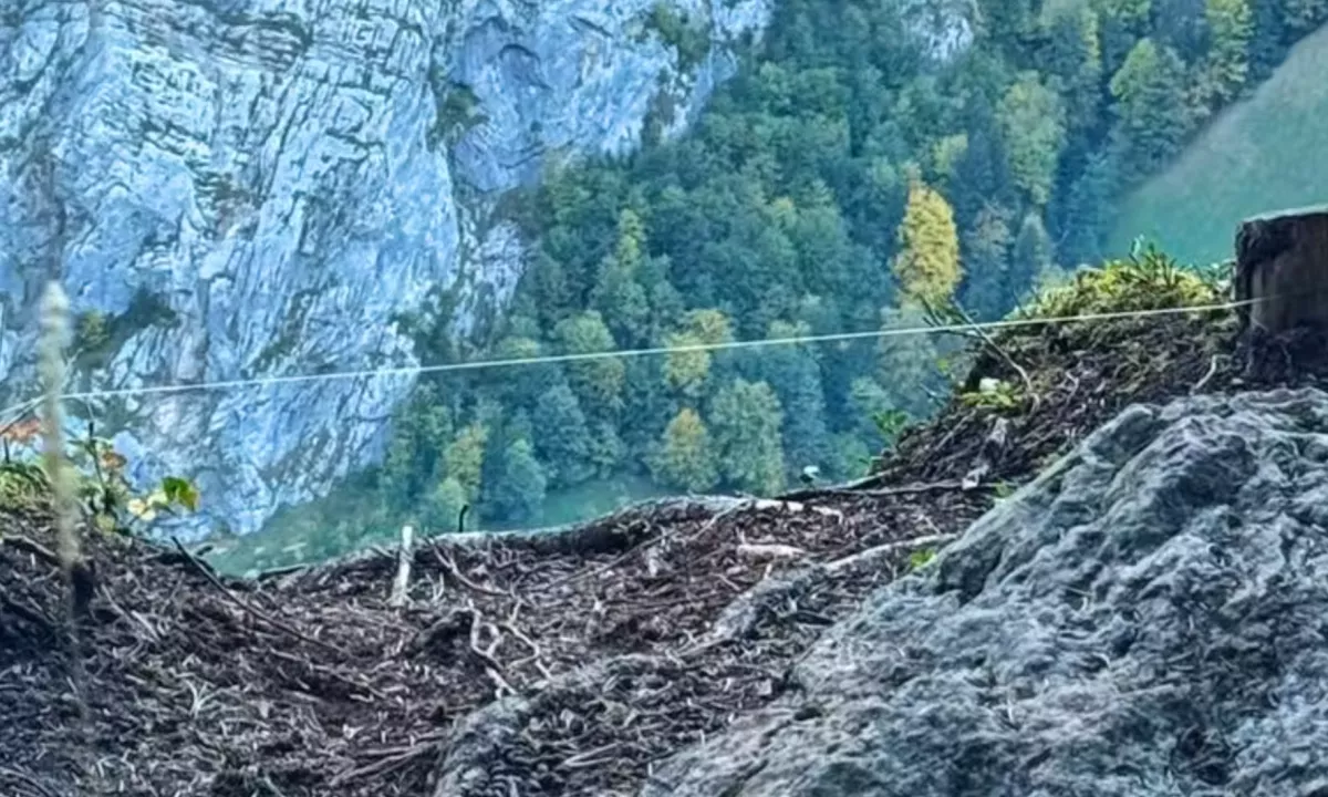 Smrtonosna najlonska nit, strah in trepet skakalcev v švicarskih gorah