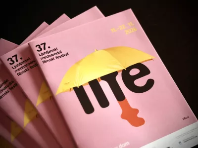 Ljubljana, Cankarjev dom.Novinarska konferenca 37. Ljubljanskega mednarodnega filmskega festivala Liffe.