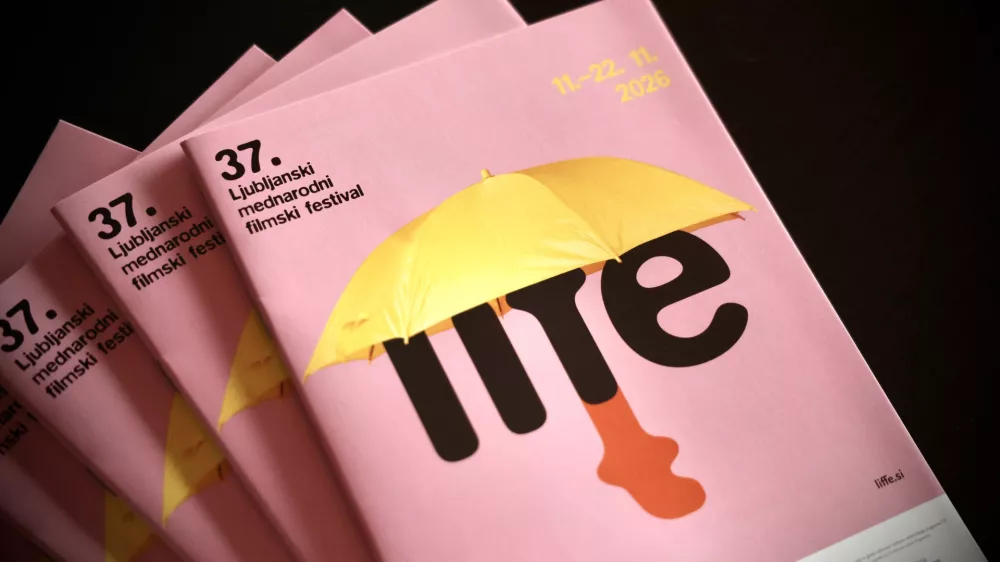 Ljubljana, Cankarjev dom.Novinarska konferenca 37. Ljubljanskega mednarodnega filmskega festivala Liffe.