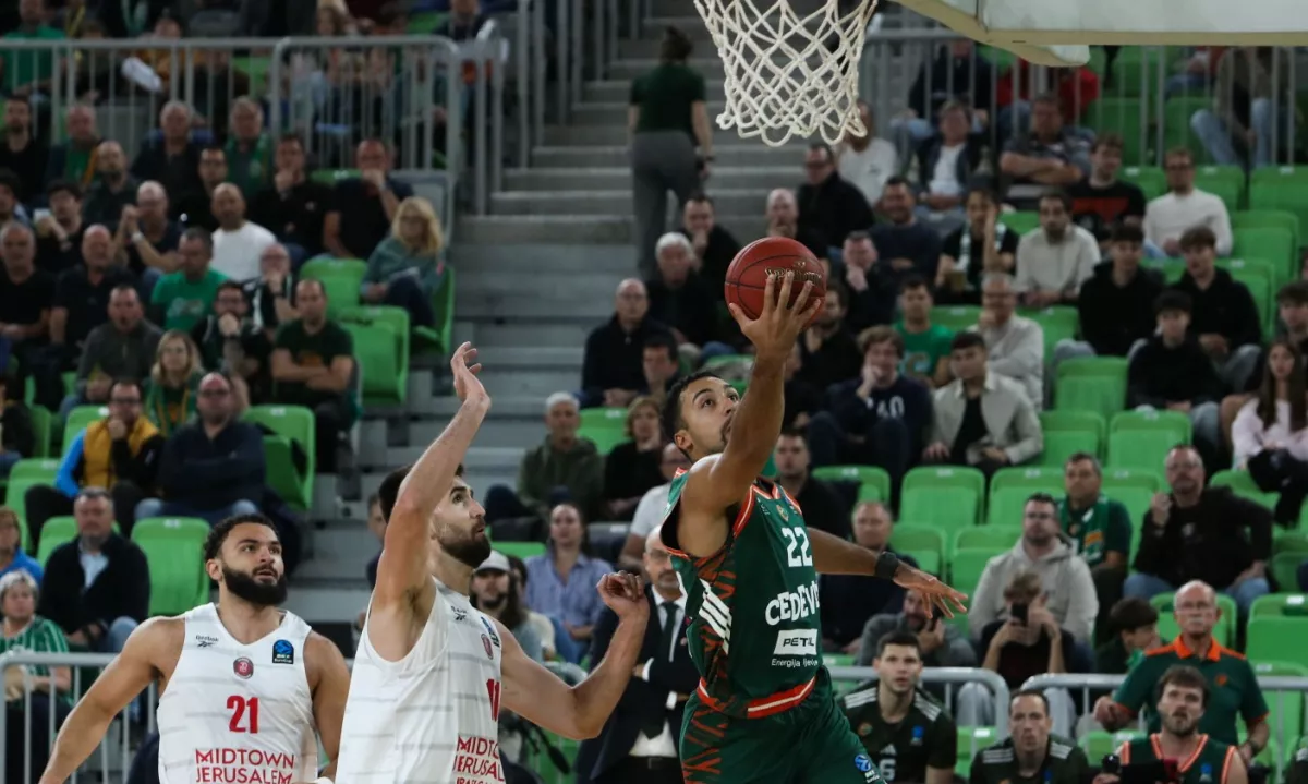 Nov evropski polom Cedevite Olimpije