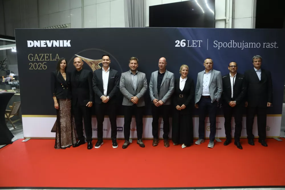 (FOTOGALERIJA) Utrinki s prireditve Slovenska gazela 2026