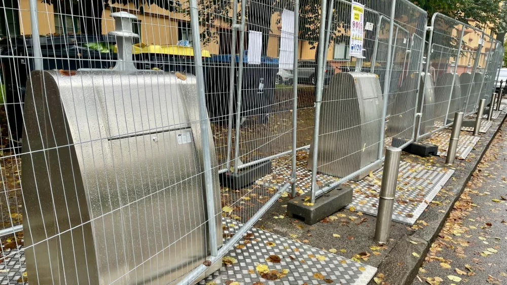 Ljubljana, podzemni zbiralniki, odpadki, smeti, Voka Snaga, Poljanski nasip