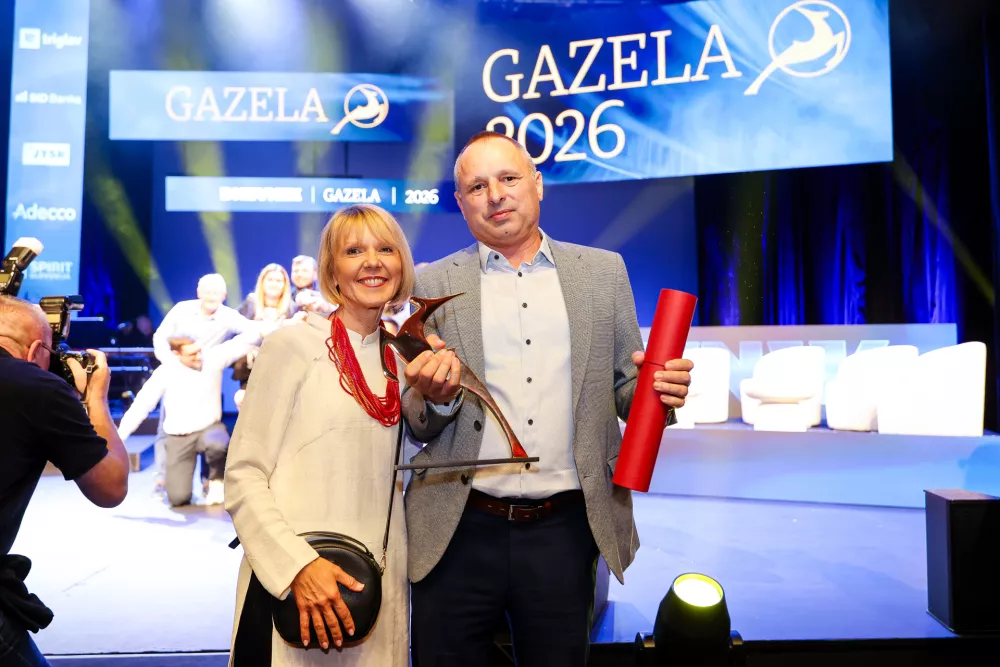 Podelitev gazel 2026 21.10. 2026