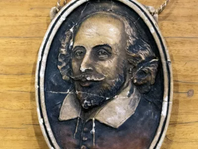 August 18,, 2026, Moss Landing, California, USA: The Shakespeare Society of America, a non-profit dedicated to providing public programs on the works and cultural influences of author William Shakespeare, features thousands of artifacts including rare books, visual arts, theatre arts items such as playbills, posters, reviews, photos and props. The New Shakespeare Sanctuary, as it is known, located some 25 miles south of Santa Cruz, is free to visit and is open most days from 10am to 5pm.,Image: 1125444440, License: Rights-managed, Restrictions:, Model Release: no / Foto: Brian Cahn Via Profimedia