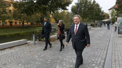 Dunajski župan Michael Ludwig 23.10.2026 - okrogla miza z naslovom Ljubljana - Dunaj: mesto prihodnosti v organizaciji Mestne občine Ljubljana,Foto Luka Cjuha
