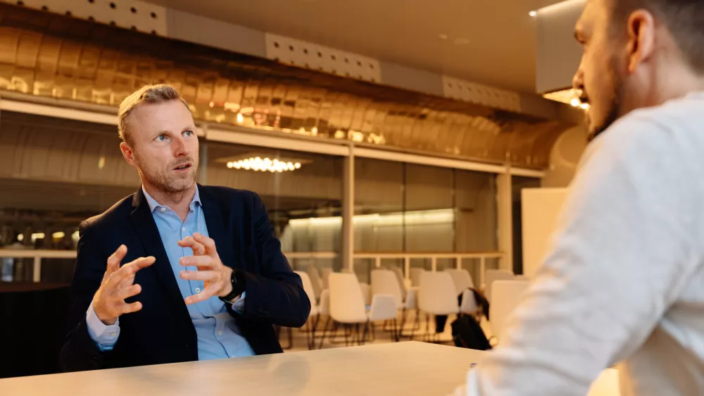 Brice van de Walle, izvr&scaron;ni podpredsednik Mastercard Europe za ključne plačilne storitve.