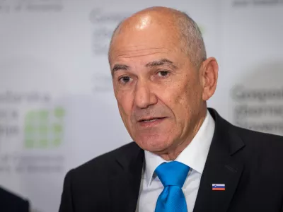 Brdo pri Kranju.Vrh slovenskega gospodarstva v organizaciji GZS.Predsednik vlade Janez Jansa.
