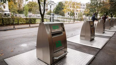 Ljubljana, Poljanski nasip.Predstavitev nove identitete sistema zbiranja odpadkov Ljuboks v organizaciji javnega podjetja Vodovod-kanalizacija snaga.