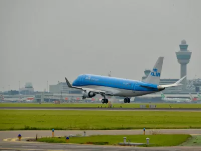 Prevoznik KLM bo lete opravljal z letaloma tipa Embraer 190 in Boeing 737-800. F Ljubljana Airport