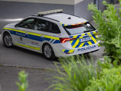 Policisti so se hitro odzvali. Na srečo huj&scaron;ih po&scaron;kodb ni bilo. Slika je simbolična.