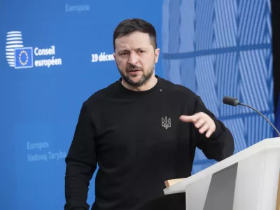 Ukrajinski predsednik Volodimir Zelenski.